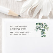 Simple Watercolor Eucalyptus Leaves |  Wedding Etiket (Insitu)