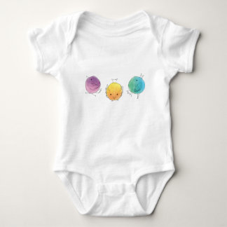 Simple Watercolour Birds Romper