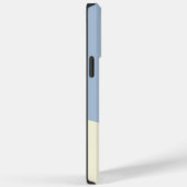 Simple Waves - Donkerblauw, Lichtblauw en Crème Case-Mate iPhone Case (Achterkant / Rechts)
