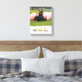 Simple We houden van je moeder Foto Collage moeder Canvas Afdruk (Insitu (Slaapkamer))