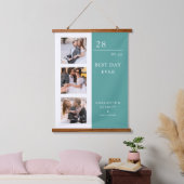 Simple Wedding Couple 3 Foto Afbeelding Hangend Wandkleed (Slaapkamer)