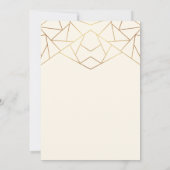 Simple Wedding Invitation Kaart (Achterkant)
