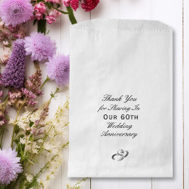 Simple Wedding Jubileum Diamond Ring Hartelijk dan Bedankzakje