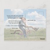 Simple Wedding Photo Briefkaart (Achterkant)