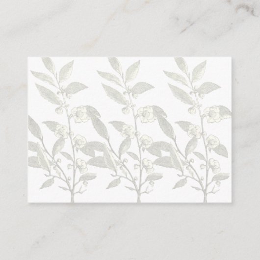 Simple Wedding RSVP Enclosure Card Informatiekaartje (Achterkant)