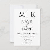 Simple Wedding Save The Date (Voorkant)