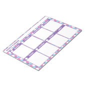 Simple Weekly Planner-Notitieblok Notitieblok (Schuin)