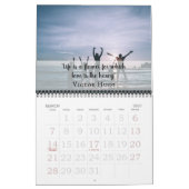 Simple White Inspirerend Quote 2021-foto Kalender (Mar 2027)