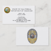 Simple White LEO-Visitekaartje Visitekaartje (Voorkant / Achterkant)