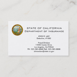 Simple White LEO-Visitekaartje Visitekaartje