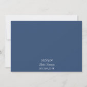 Simple White Lilly Easter Dinner Invitations Kaart (Achterkant)