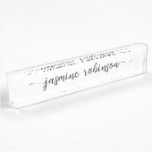 Simple White Professional Signature Script Naambordje