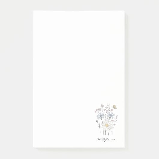 Simple wildflowers post-it® notes (Voorkant)