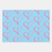 Simple Wrapping Paper Flat Sheet Set of 3 (Voorkant 2)