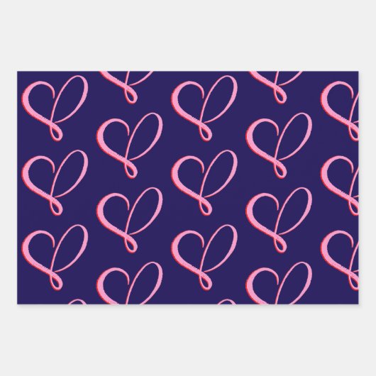 Simple Wrapping Paper Flat Sheet Set of 3 (Voorkant)