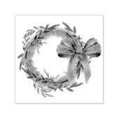 Simple Wreath Stamp Zelfinktende Stempel (Design)
