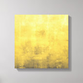 Simple Yellow Grey Abstract Canvas Afdruk (Voorkant)