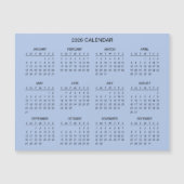 Simple Yet Elegant 2026 Calendar | Magnet (Voorkant)