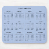 Simple Yet Elegant 2026 Calendar | Mousepad Muismat (Voorkant)