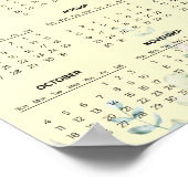 Simple Yet Elegant Floral 2026 Calendar | Poster (Hoek)