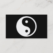 Simple Yin Yang Visitekaartje (Achterkant)