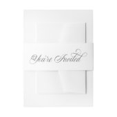 Simple Your Invited Uitnodigingen Wikkel (Voorkant Voorbeeld)