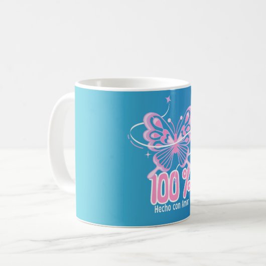 Simplemente Hecha con Mucho Amor Koffiemok (Voorkant links)