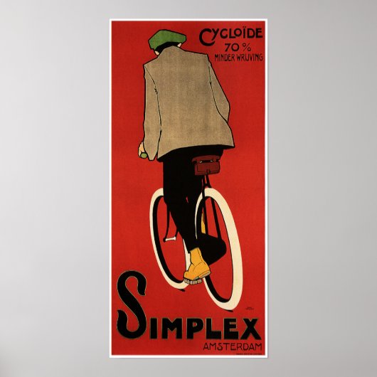 SIMPLEX Amsterdam Poster Nederlandse en  cyclus (Voorkant)