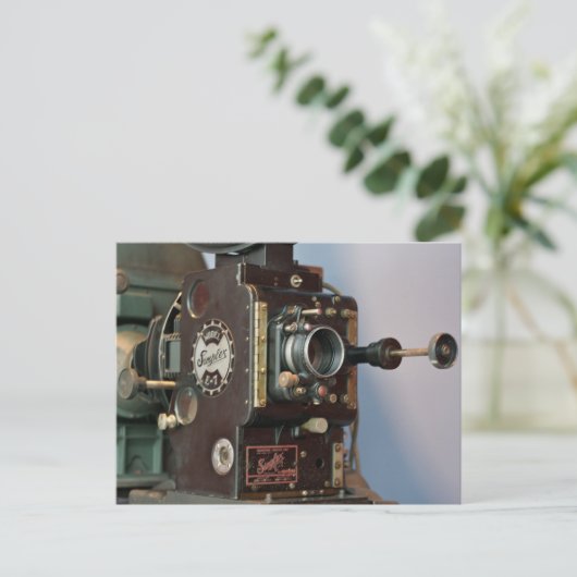 Simplexbioscoopprojector  briefkaart (Staand voorkant)