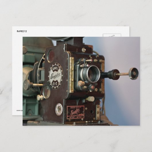 Simplexbioscoopprojector  briefkaart (Voorkant / Achterkant)