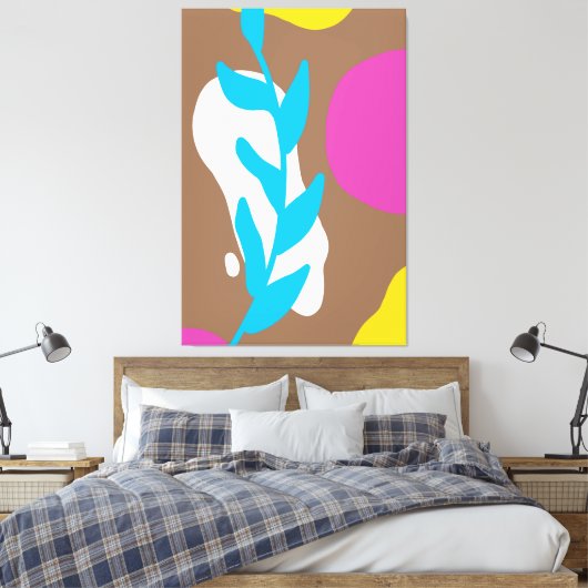 Simplicity Canvas Afdruk (Insitu (Slaapkamer))