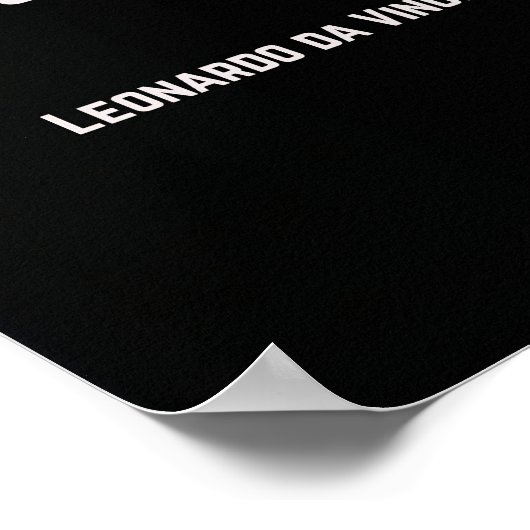 Simplicity is the ultimate sophistication poster (Hoek)