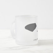 Simplicity Matglas Koffiemok (Voorkant links)