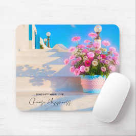Simplify your Life, Choose Happiness !Mouse Pad Muismat