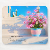 Simplify your Life, Choose Happiness !Mouse Pad Muismat (Voorkant)