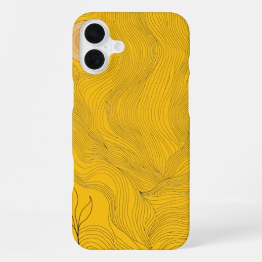 Simplist abstracte gestreepte iPhone / iPad-hoesje Hoesje (Achterkant)