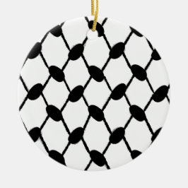 Simpliste Keffiyeh Keramisch Ornament