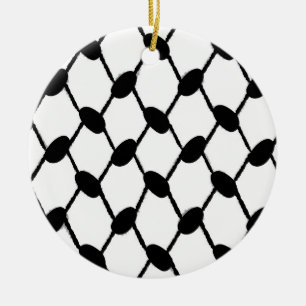 Simpliste Keffiyeh Keramisch Ornament