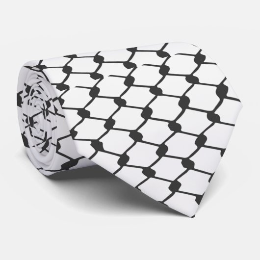 Simpliste Keffiyeh Stropdas (Opgerold)