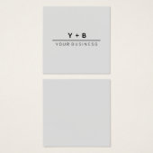 Simplistic + Intistieke Kaart van de Nota van de L (Voorkant /achterkant)