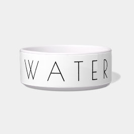 Simplistic minimalist Pet Water Bowl Voerbakje
