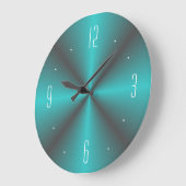 Simplistic Pretty Green > Kitchen Wall Clock Grote Klok (Hoek)