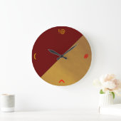 Simplistic Quirky-toetsenbord> wandklok (Huis)