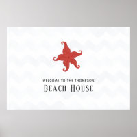 Simplistic Starfish Beach House