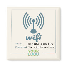 Simplistic WiFi-details netwerkwachtwoord