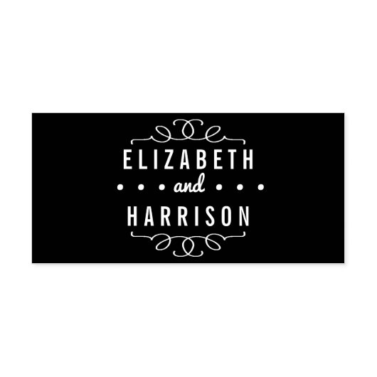 Simplistisch & Elegant Zelfinktende Stempel (Design)