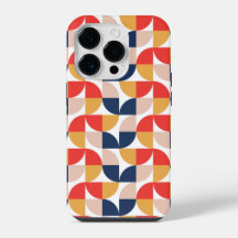 Simplistische geometrische iPhone 14 Pro-Hoesje