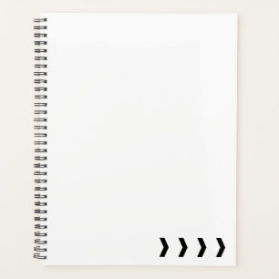 Simplistische Liam Payne Chevron Geïnspireerd Plan Planner