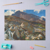 Simplon Pass van John Singer Sargent Tissuepapier (Craft)