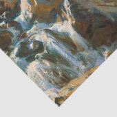 Simplon Pass van John Singer Sargent Tissuepapier (Detail)